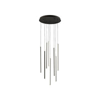 Chute 8-Head LED Multi Pendant