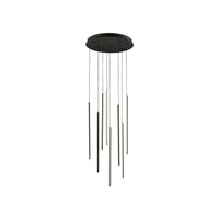 Chute 8 Head LED Multi Pendant