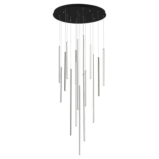 Chute 16-Head LED Multi Pendant