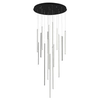 Chute 16 Head LED Multi Pendant