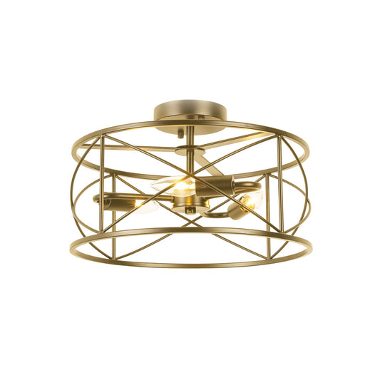 Calah 3-Light Semi-Flush Mount