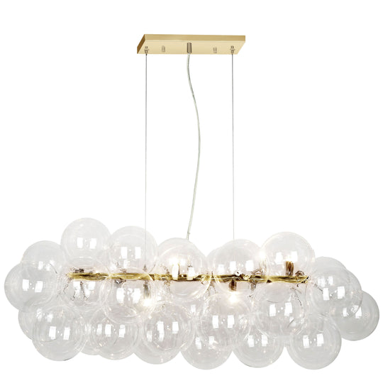 Comet 10-Light Horizontal Pendant