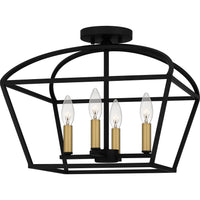Concho Bay Semi Flush Mount