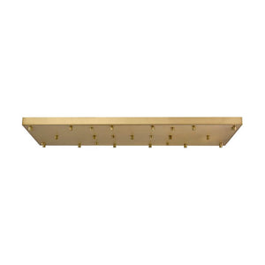 Multi Point Canopy 17-Light Ceiling Plate