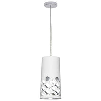 Cutouts 1 Light 7 Inch Pendant