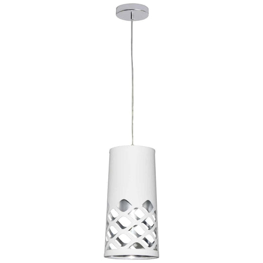 Cutouts 1 Light 7 Inch Pendant