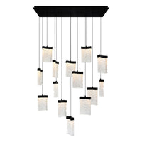Lava LED Linear Chandelier