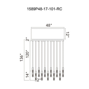 Greta LED Linear Chandelier