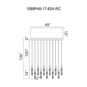 Greta LED Linear Chandelier