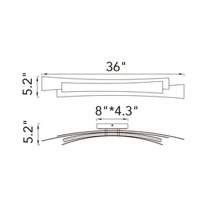 Candora 36" LED Vanity Light