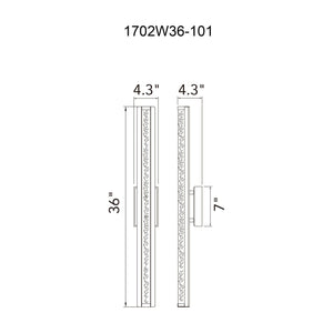 Fiji LED Outdoor Wall Light