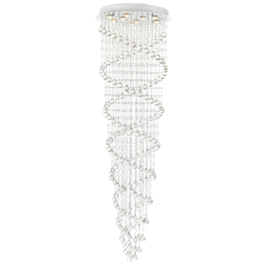 Double Spiral Flush Mount