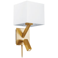 Wall Sconce with Reading Lamp