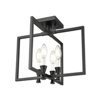 Carisbrooke 15" Semi-Flush