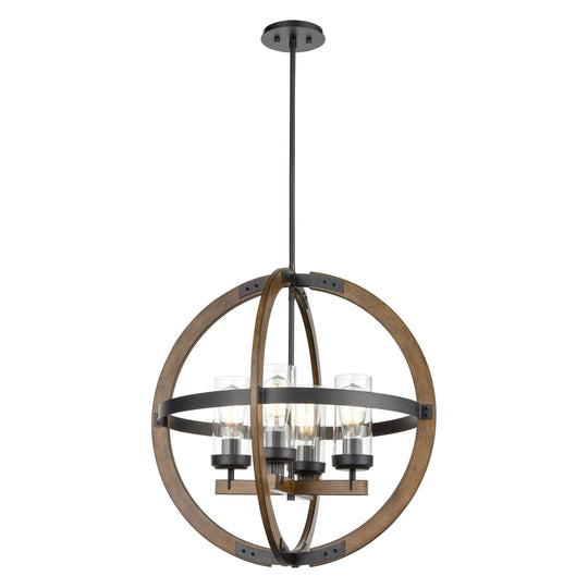 Okanagan 4-Light Orb Pendant