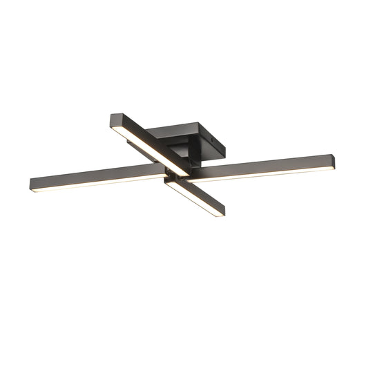 DVI DVP44813GR Maud AC LED Semi Flush Mount