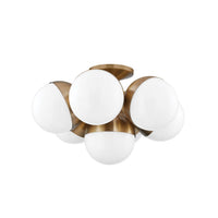 Cupertino 7-Light Semi Flush Mount