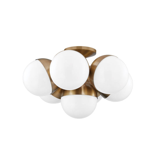 Cupertino 7-Light Semi Flush Mount