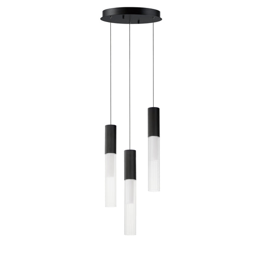 Reeds 3-Light LED Pendant