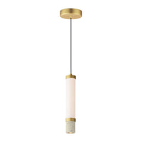 Travertine 1-Light LED Pendant
