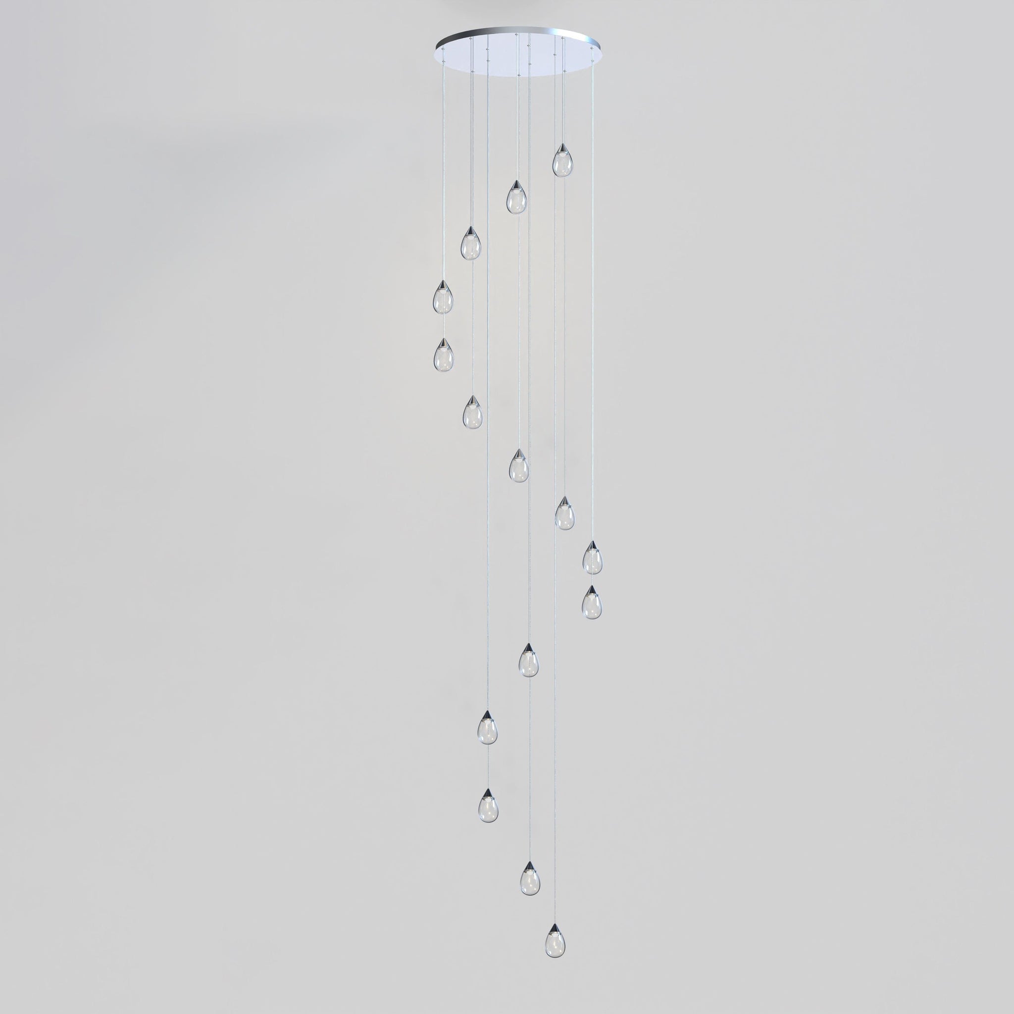 Dewdrop 15-Light LED Pendant