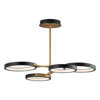 Hoopla 4-Light LED Pendant