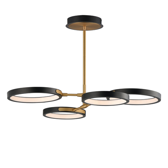 Hoopla 4-Light LED Pendant