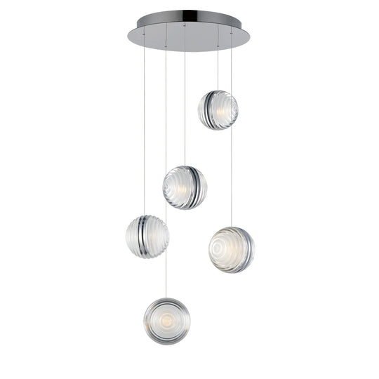Pulse 5-Light LED Pendant