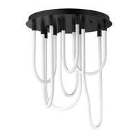Soleil 7-Light LED Round Flush Mount