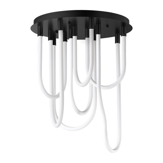 Soleil 7-Light LED Round Flush Mount