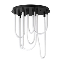 Soleil 7-Light LED Round Flush Mount