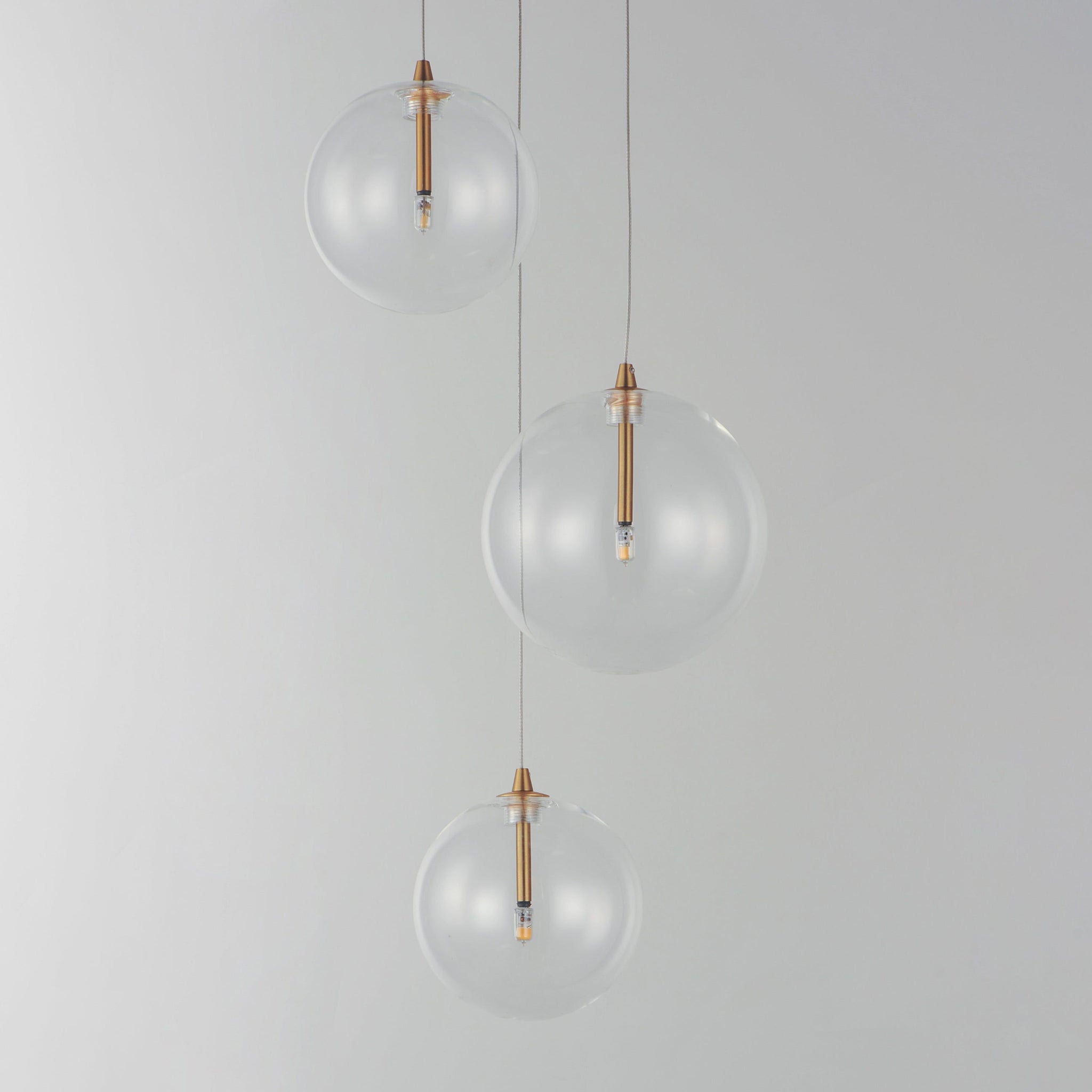 Global 3-Light LED Pendant