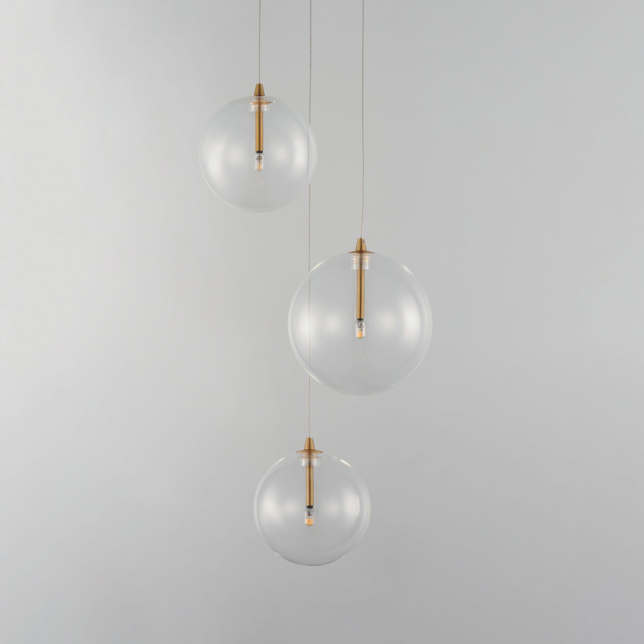 Global 3-Light LED Pendant