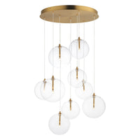 Global 9-Light LED Pendant