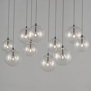 Global 10-Light LED Pendant