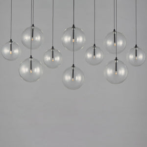 Global 10-Light LED Pendant