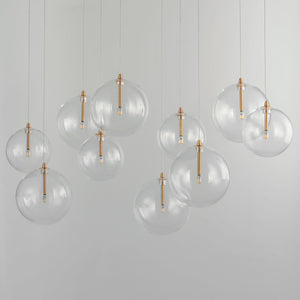 Global 10-Light LED Pendant