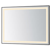 Framed 48x36 LED Mirror 3CCT