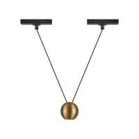 Faria Double 3" Trilo Track Pendant