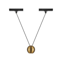 Faria Double 3" Trilo Track Pendant