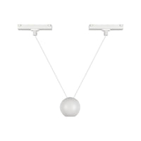 Faria Double 3" Trilo Track Pendant