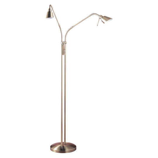 Oslo Twins 2-Light Floor Lamp
