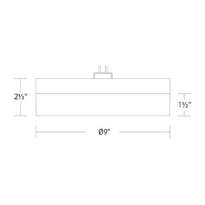 Twist-N-Lite LED 9" Flush Mount