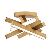 Chaos 17" LED Semi Flush Mount