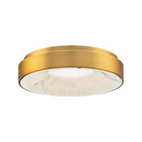 Crackle 14" LED Flush Mount