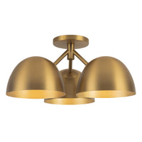 Fosso 17" Semi-Flush Mount