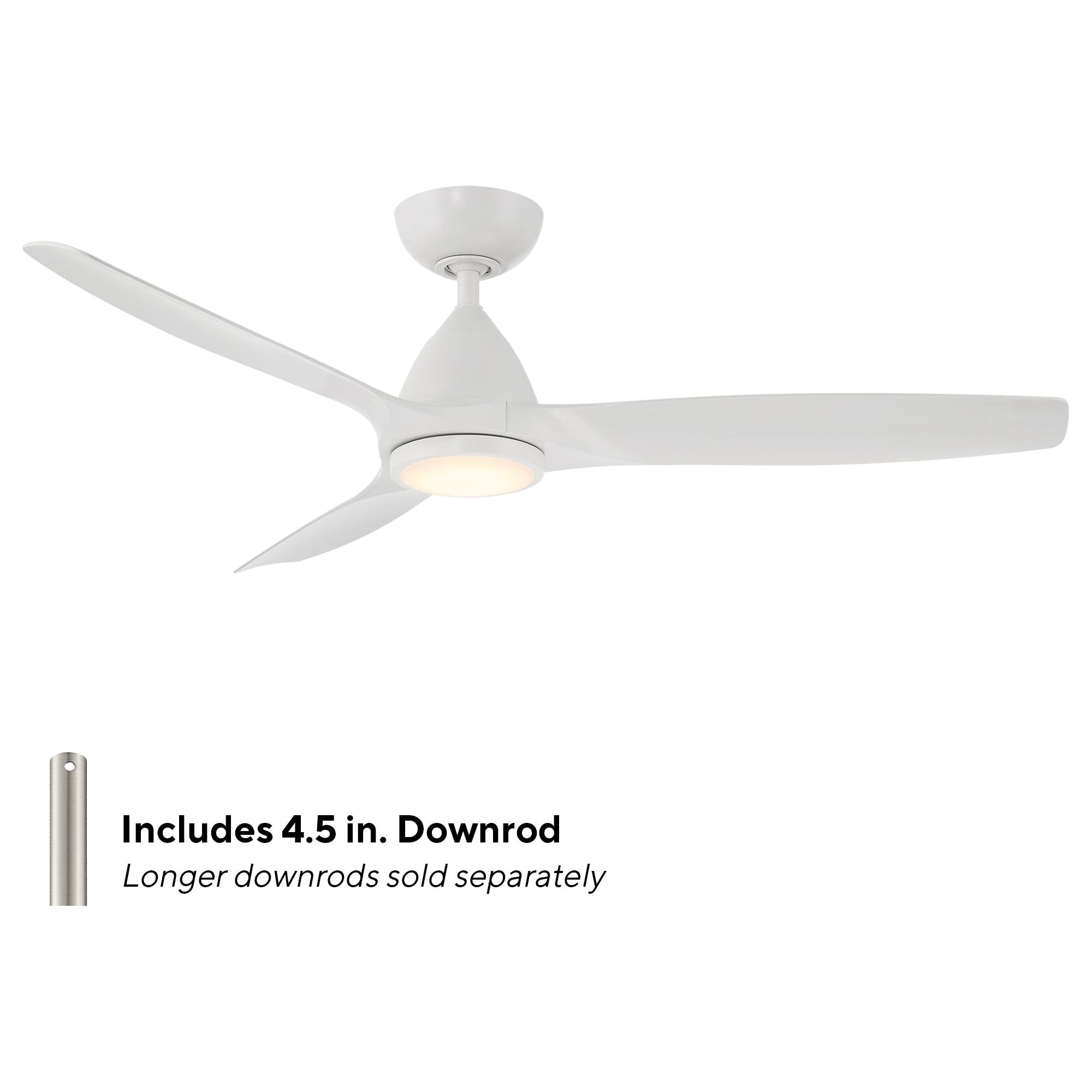 Skylark Indoor/Outdoor 3-Blade 54" LED Smart Ceiling Fan