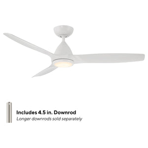 Skylark Indoor/Outdoor 3-Blade 54" LED Smart Ceiling Fan