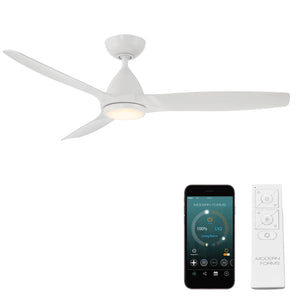 Skylark Indoor/Outdoor 3-Blade 54" LED Smart Ceiling Fan