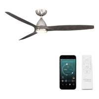 Skylark Indoor/Outdoor 3-Blade 62" LED Smart Ceiling Fan